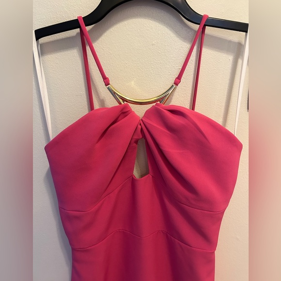 Halston Adrina Dress in Stretch Crepe - Picture 5 of 7